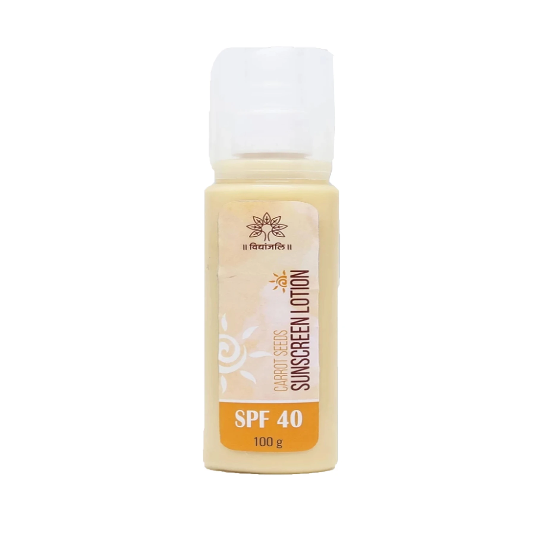 Carrot Seed Sunscreen Lotion  SPF-40