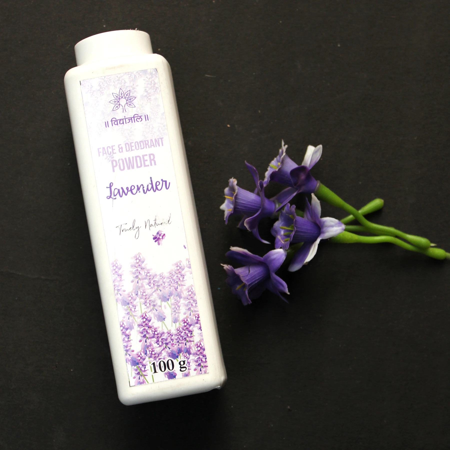 Lavender Face & Deodorant Powder - 100gm