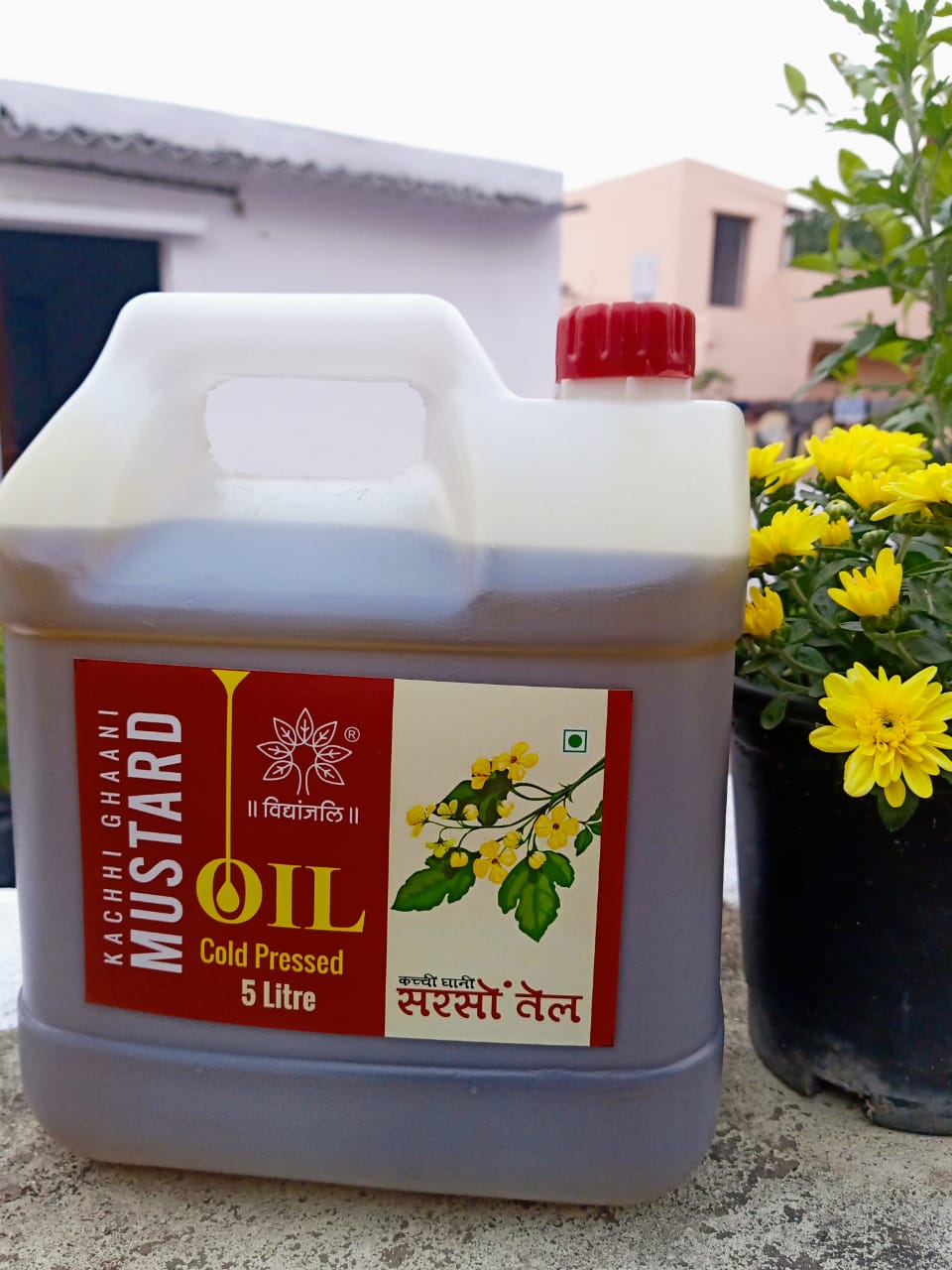 Wood Pressed Mustard Oil -5 Ltr